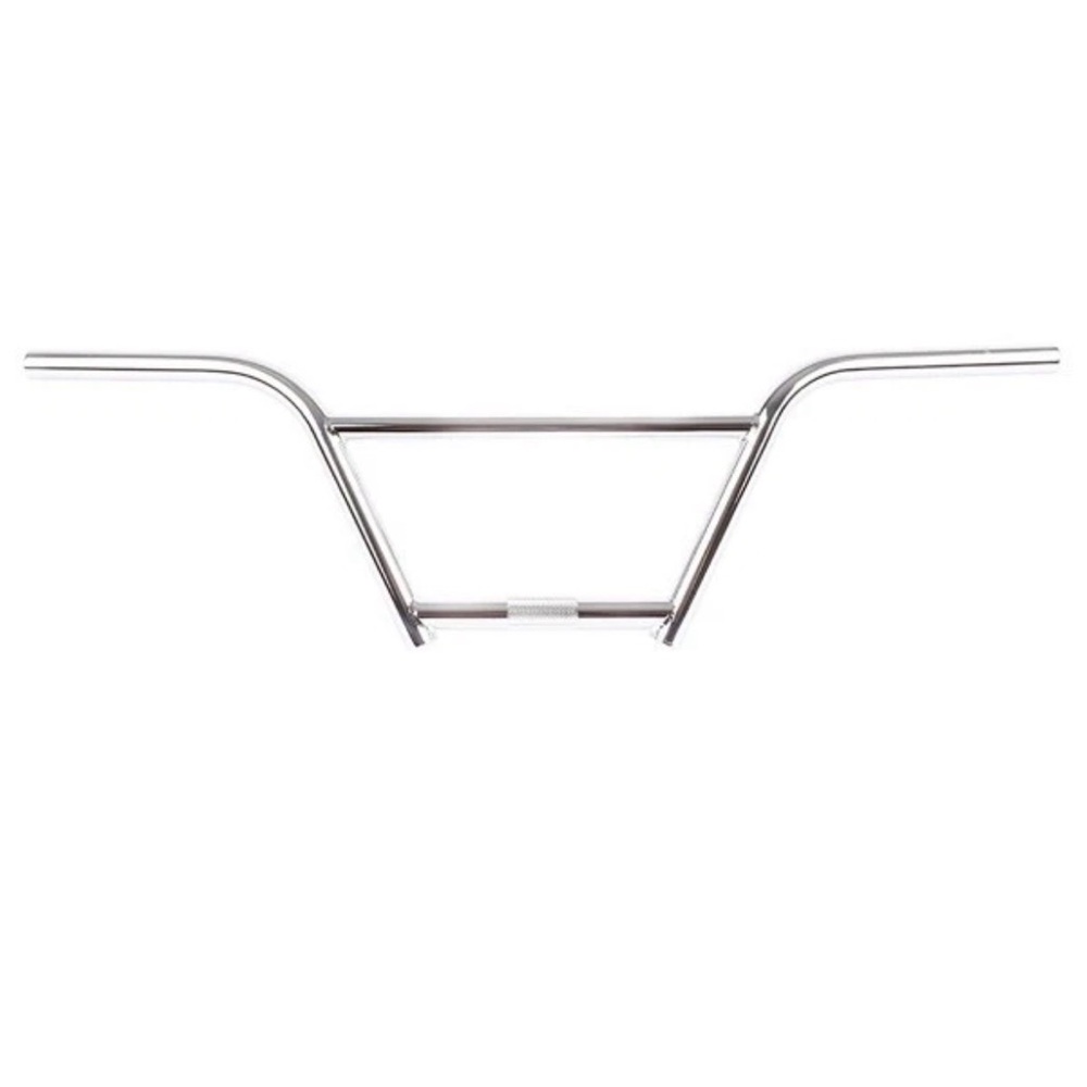 S&M Bikes 7" 4 Piece Cruiser Bar Handlebars  CHROME